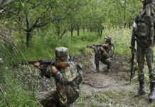 जम्मू कश्मीर के पुंछ में एनकाउंटर में 4 आतंकी ढेर