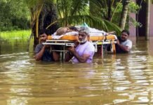 मानसूनी बारिश का कहर, तीन लोगों की मौत, हजारों लोग हुए बेघर