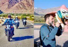 राहुल गांधी की लद्दाख यात्रा पर चल रहा आरोप-प्रत्यारोप का दौर