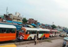 Unnao News : ट्रैफिक डायवर्जन से राजमार्ग पर लगा भीषण जाम