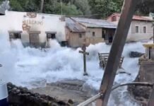 कैलिफोर्निया पहुंचा चक्रवाती तूफान, भूकंप के तेज झटके, बाढ़-बारिश से मची तबाही