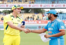 अश्विन की जगह सुंदर को मिला मौका, टॉस जीतकर ऑस्ट्रेलिया ने चुनी बल्लेबाजी