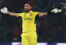 मैक्सवेल ने विश्व कप का सबसे तेज शतक जड़ते हुए रचा कीर्तिमान