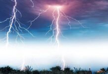 आकाशीय बिजली गिरने से चार लोगों की दर्दनाक मौत, एक घायल