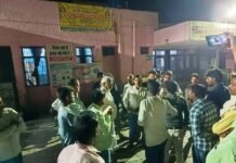 गौवंश की टक्कर से बाइक सवार की मौत