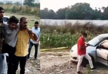 पुलिस और बदमाशों के बीच मुठभेड़ में हिस्ट्रीशीटर नितिन कुंडी के पैर में लगी गोली