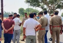 दिनदहाड़े गल्ला व्यापारी पर गोली चला लूटी नगदी