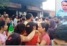 फ्रिज का कंप्रेसर फटने दुकानदार की मौत, तेज धमाके की आवाज से इलाके में दशहत का माहौल