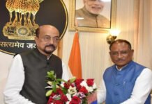 छत्तीसगढ़ के राज्यपाल के रूप में रमेन डेका ने ली शपथ, सीएम विष्णु देव भी रहे मौजूद