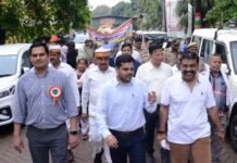 संचारी रोग नियंत्रण अभियान को लेकर निकाली गई जागरूकता रैली