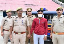 युवती को अगवा कर खंडहर मकान में रेप करने वाले आरोपी को पुलिस ने पकड़ा