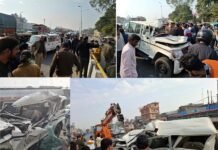 हाईवे पर खड़े परिवार को तेज रफ्तार बोलेरो ने रौंदा, चार लोगों की दर्दनाक मौत