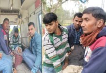 कड़ाके की ठंड के बीच भूख हङ़ताल पर डटे ग्रामीण, दो की हालत बिगड़ी, आठवें दिन भी नहीं पहुंचा कोई जिम्मेदार