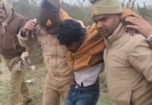 पुलिस की बदमाशों से मुठभेड़: एक के पैर में लगी गोली, दो गिरफ्तार, इन मामलों में चल रहे थे फरार