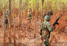 छत्तीसगढ़ के बीजापुर में सुरक्षा बलों के साथ एनकाउंटर में 12 नक्सली ढेर, इलाके में सर्च अभियान जारी