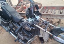 भाई की बारात जा रहे बाइक सवार तीन युवकों की सड़क हादसे में दर्दनाक मौत