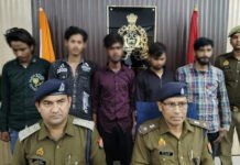 पुलिस ने किया कबाड़ी पिता-पुत्र से लूट का खुलासा, 5 गिरफ्तार