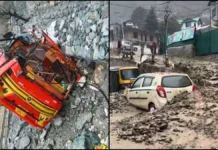हिमाचल प्रदेश में बादल फटने से तबाही, 583 सड़कें बंद, बिजली-पानी की आपूर्ति ठप