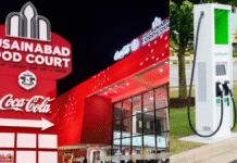 हुसैनाबाद फूड कोर्ट के पास बनेगा EV चार्जिंग स्टेशन