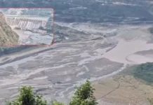 चिनाब नदी पर बने सलाल डैम के सभी गेट बंद, पूरी तरह से रोका गया पानी