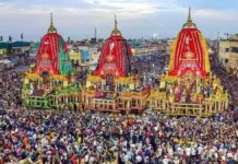 भगवान जगन्नाथ की रथ यात्रा में मची भगदड़, 3 की मौके पर मौत, 50 के करीब घायल