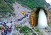 बाबा अमरनाथ के दर्शन करने वाले तीर्थयात्रियों की संख्या 1 लाख के पार