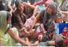 ट्राला से कुचलकर नवविवाहिता की मौत, पति व भतीजी घायल