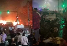 लाल किले के पास हुए धमाके से दहली दिल्ली, 8 की मौत