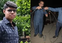 स्कूटी के पहिए में फंसा इंटरनेट का लटकता तार, दसवीं के छात्र की मौत