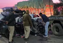 इंदौर में भीषण हादसा : पूर्व गृह मंत्री बाला बच्चन की बेटी समेत 3 की मौत