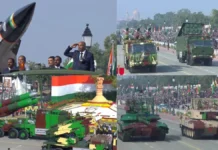 कर्तव्य पथ पर भारत ने दुनिया को दिखाई घातक हथियारों की झलक