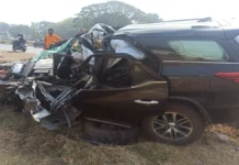 मुंबई-अहमदाबाद हाईवे पर फॉर्च्यूनर के उड़े परखच्चे, अंतरराष्ट्रीय निशानेबाज की मौत