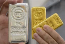 1.80 लाख रुपये सस्ती हुई चांदी, सोने के भाव में 38,000 रुपये की गिरावट
