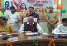 Unnao : प्रभारी मंत्री धर्मपाल सिंह ने की समीक्षा बैठक, महिला सशक्तिकरण पर दिया जोर