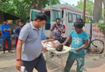 ऑटो और बाइक की सम्यक भिड़ंत में महिला समेत छह घायल, दो की हालत गंभीर