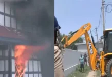 देहरादून में हिंदू युवक की हत्या पर बवाल, गुस्साए लोगों ने आरोपी के घर में लगाई आग