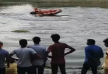गोमती नदी में नहाने उतरे तीन युवक डूबे, एक की मौत, तीन घंटे बाद मिला शव