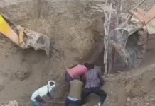 हरदोई में मिट्टी धंसने से किसान की मौत, पुराने बोरिंग से ईंटें निकलते वक्त हुआ हादसा