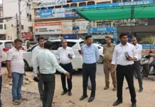 नगर आयुक्त ने सीएम ग्रिड परियोजनाओं का किया निरीक्षण