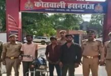 मोटरसाइकिल चोरी का खुलासा, तीन आरोपी गिरफ्तार