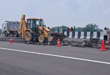 Unnao: उद्घाटन के 12वें दिन धंसा 4700 करोड़ का कानपुर-लखनऊ एक्सप्रेसवे