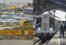 दिल्ली मेट्रो के 11 स्टेशन अगले आदेश तक बंद, धारा 163 लागू