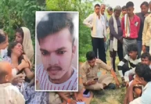 घाटमपुर में दो दिन बाद गांव के बाहर फंदे पर लटकता मिला युवक का शव